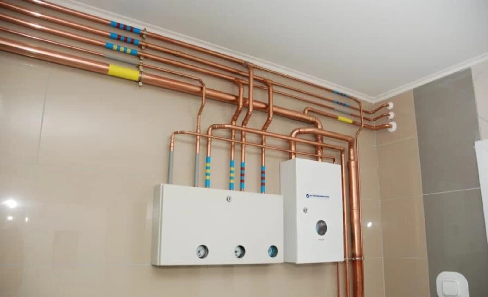 Трубопроводы медицинских газов и точки подключения